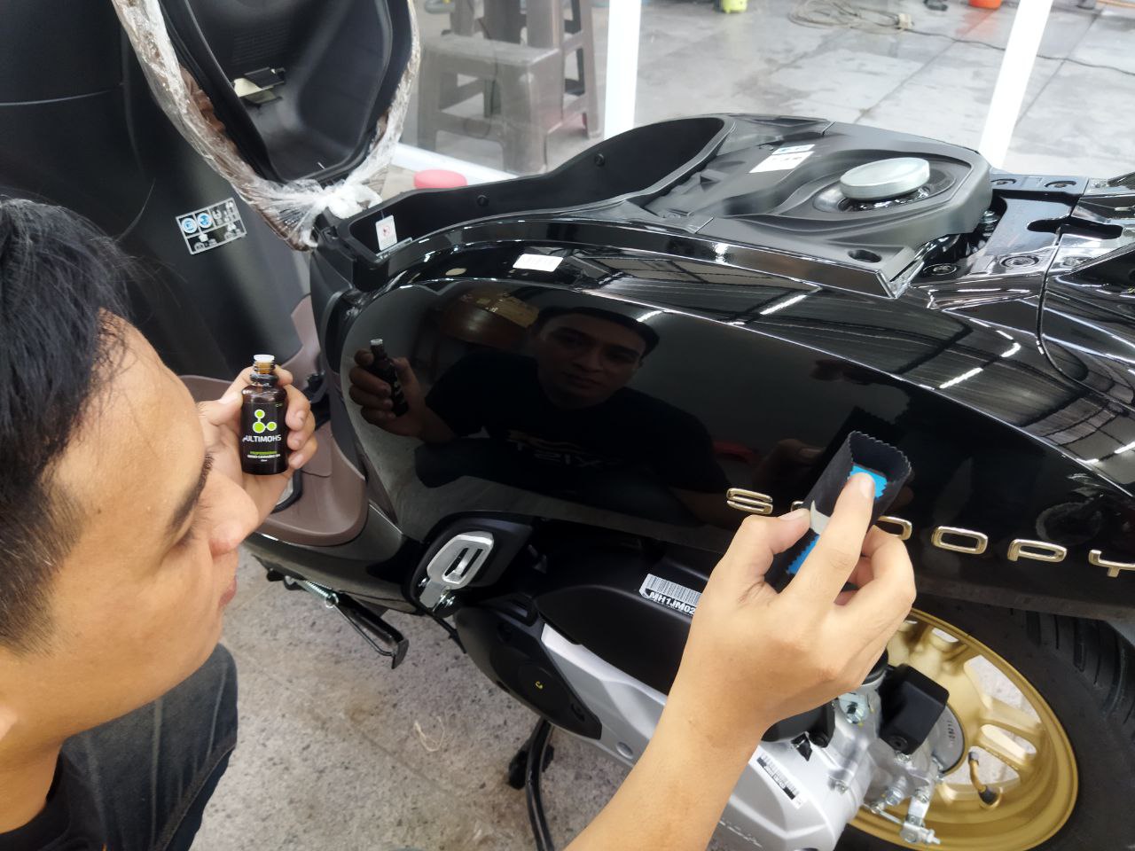 Exist bike detailing jogja