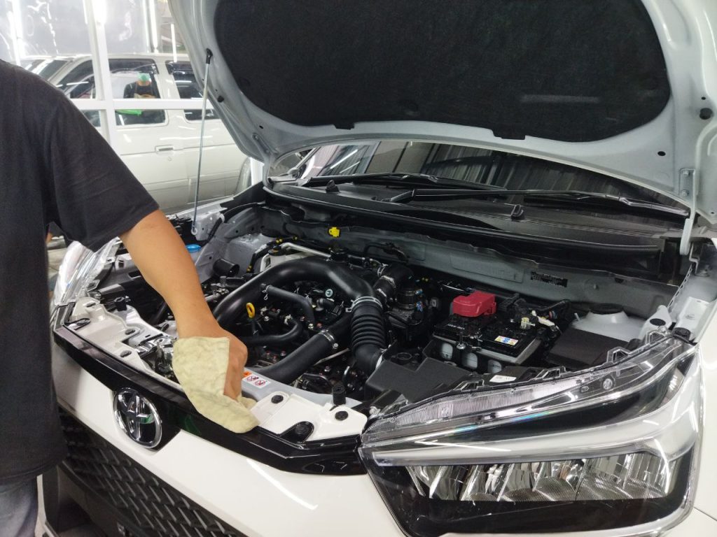 Engine detailing ruang mesin